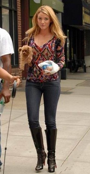 绯闻女孩打底裤展现夏秋完美过渡