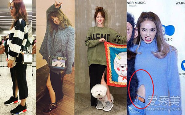 蔡依林教你 娇小女生显高冬季穿搭 身材搭配 显高穿搭