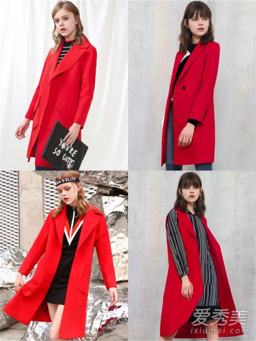 红色大衣怎么搭配衣服 这几种搭配法则时髦得不一般