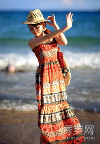 8款唯美长裙 海边度假必备流行单品