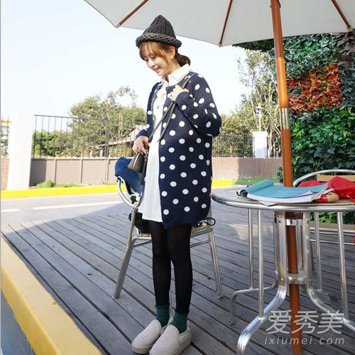 小只女必看 掌握长版针织显高关键 身材搭配 穿衣如何显高