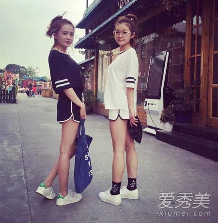 就是要比男友还亲密！一起穿上闺蜜装展现BFF时尚 姐妹装闺蜜装