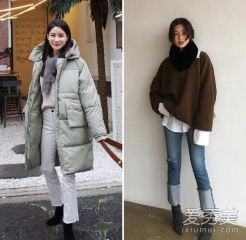 保暖又不失气质的韩系冬季穿搭 小个子女生一定要借鉴