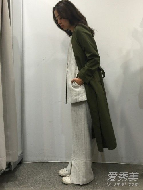 明明是大衣却照样显瘦 超强绑带大衣搭配法 大衣怎么搭配