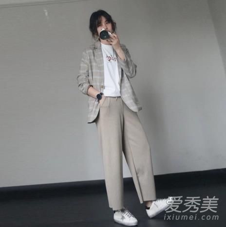 小西装搭配图片 小西装搭配什么裤子好看
