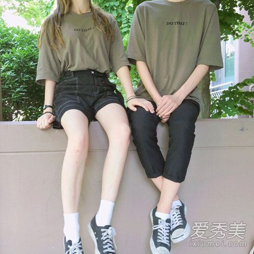 最闪情侣穿搭在此 还不赶快学起来 情侣装图片