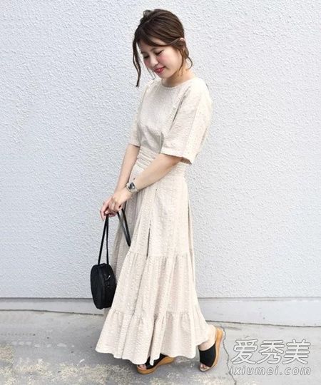 七夕情人节穿什么 日系连身洋装快速穿出时髦感