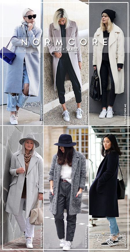 大衣外套搭配小白鞋 冬季最时髦大衣配什么鞋子