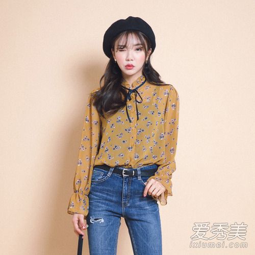 一到春天就流行的碎花穿搭 是时候召唤少女心啦！ 穿衣搭配技巧