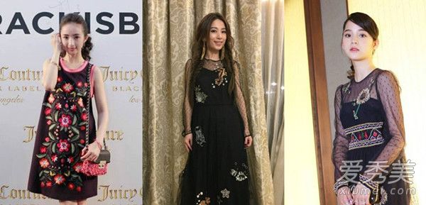 林依晨Hebe欧阳娜娜示范唯美森女系Look 明星穿搭图片