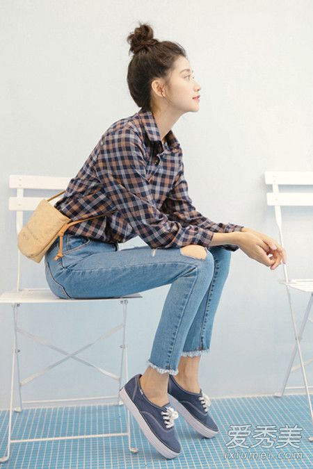 秋季格子襯衫怎麼穿好看 秋季格子褲配什麼衣服好看