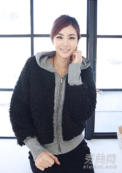 韩版冬装搭配 8款外套穿出清新气质