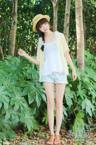 8款小清新甜美少女搭 清凉应对秋老虎