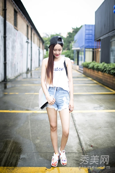 2014夏装搭配图片 街头欧美范儿