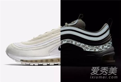 nike air max 97笑臉反光效果 nike air max 97笑臉偏大偏小