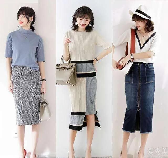 时尚潮流是精致的,“中号裙”既不太短也不太短。