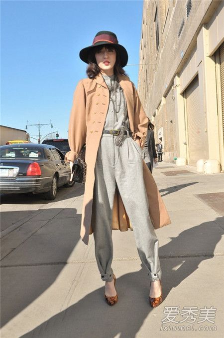低调、冷静、含蓄的卡其风衣穿着规则