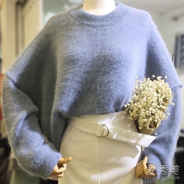 想要散发女人味 这件毛衣一定穿起来 冬季穿搭 毛衣穿搭 