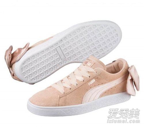 puma情人節限定2018蝴蝶結怎麼樣 puma情人節限定蝴蝶結細節圖