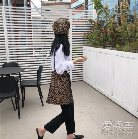 韩国妹子的秋冬搭配分享 豹纹单品+穿搭技巧展现轻熟魅力
