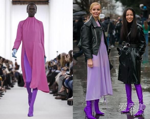 2018年流行的紫色单品 穿起来竟然这么好看!
