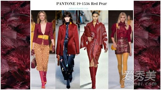 Pantone红梨色让你一秒变高级！从今年秋冬开始跟上2019流行色！