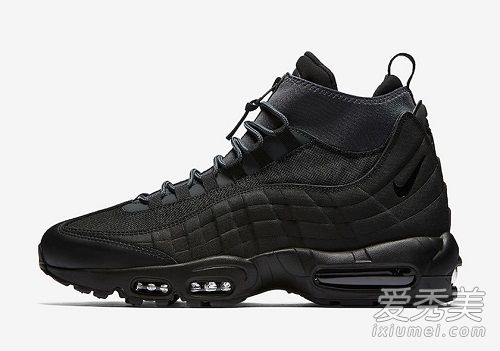 nike air max 95 sneakerboot純黑配色什麼時候發售多少錢