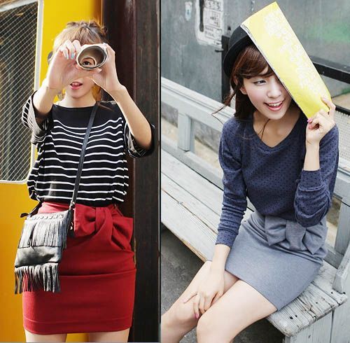 高腰裙，细腰，身材好