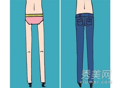 如何根据体型选择牛仔裤 让身材更匀称