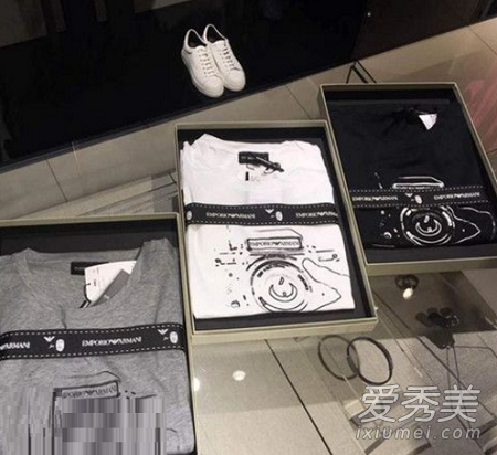 阿玛尼胡歌同款 阿玛尼胡歌限量定制t恤多少钱
