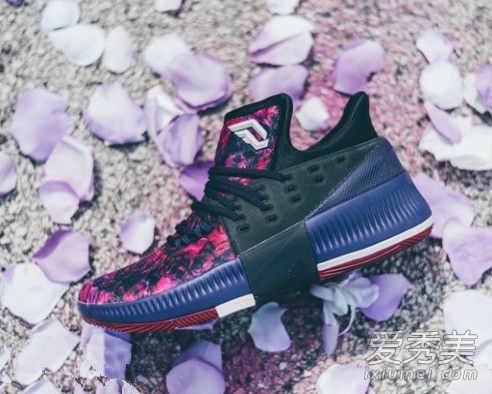 adidas dame3新配色多少钱 阿迪达斯利拉德三代花城玫瑰价格