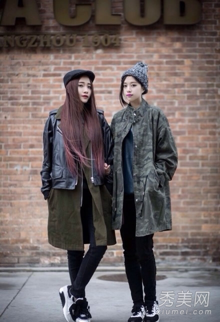 一模一樣的叫校服 這才是閨蜜裝