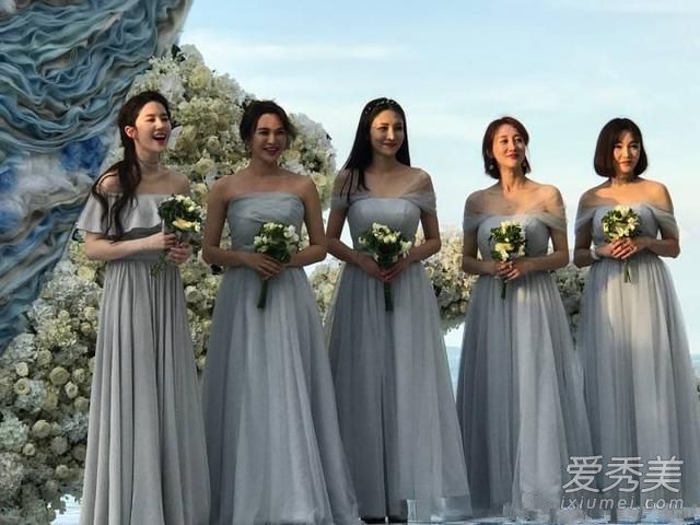 刘亦菲伴娘服是什么牌子 刘亦菲同款伴娘礼服介绍
