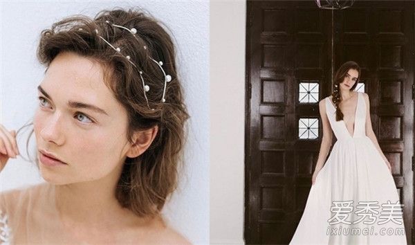 阿娇婚纱照美哭了!打造仙女系新娘头饰挑选指南