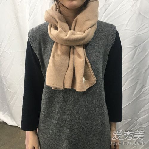 韩剧女主角温暖又质感的围巾教学 围巾怎么围