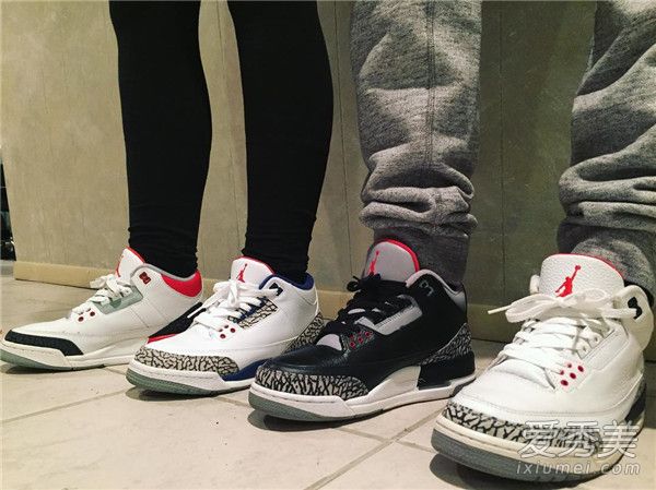 AJ3白水泥和黑水泥的區別 AJ3黑水泥和白水泥哪個好看