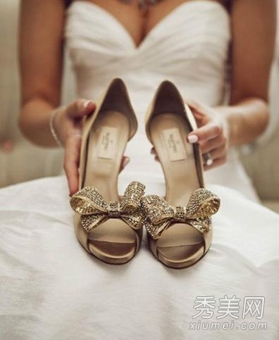2014婚鞋新款式 鞋子美更有品味