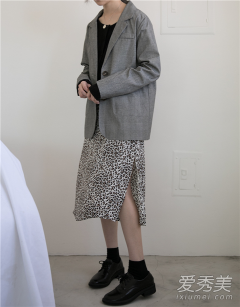 韓國妹子的秋冬搭配分享 豹紋單品+穿搭技巧展現輕熟魅力