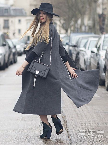 黑灰驼大衣冬季必备 让你优雅过冬 冬天大衣怎么穿好看
