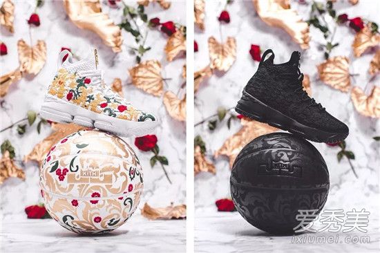 kith x lebron15花卉系列怎么样 kith x lebron15花卉细节图