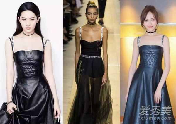我们看不懂的秀场时尚 刘亦菲的“内裤边”雪莉的“bra带” 巴黎时装搭配