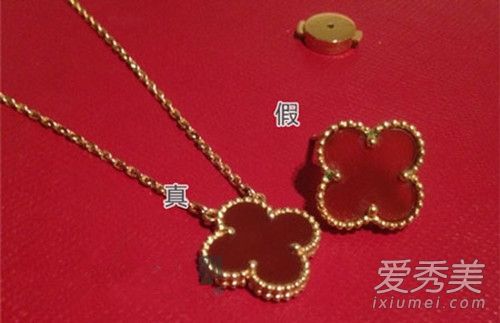 梵克雅宝四叶草项链怎么看真假 梵克雅宝四叶草项链真假对比 