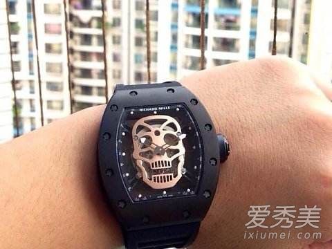 richard mille骷髏頭多少錢 潘瑋柏同款richard mille骷髏頭價格