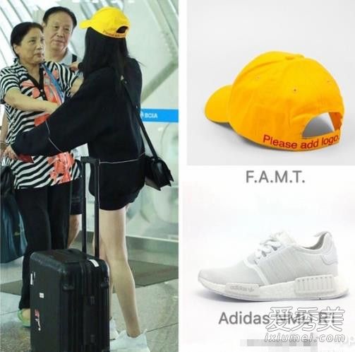 杨幂黄色棒球帽是什么牌子 F.A.M.T是哪个国家的牌子