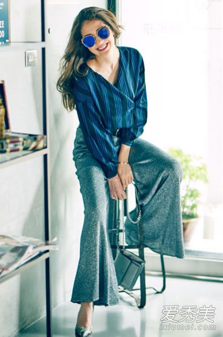 冬季金属色正流行 学好这些让你美的不同 服装搭配 金属色服装穿搭