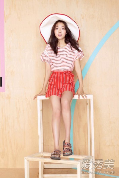 朴信惠夏装画报 示范2015韩版女装