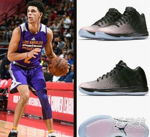 nba夏季聯賽湖人對小牛朗佐鮑爾球哥上腳穿的球鞋是什麼?