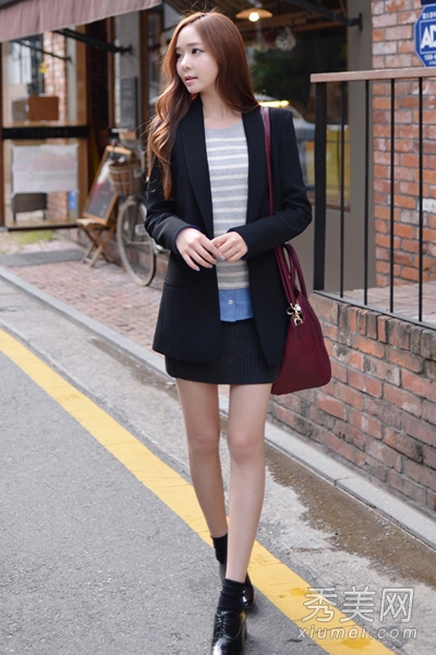 2014春装新款外套搭配 韩版小西装最IN