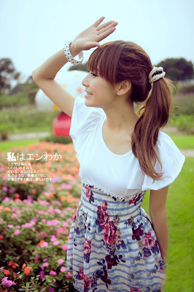 日本杂志潮流美衣 巧搭出公主气质