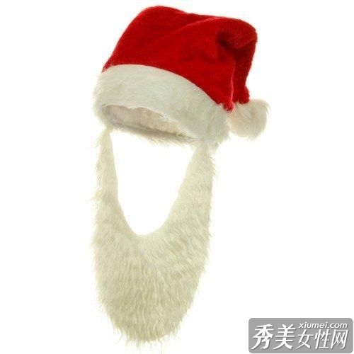 圣诞节最创意礼物 逗趣胡须帽
